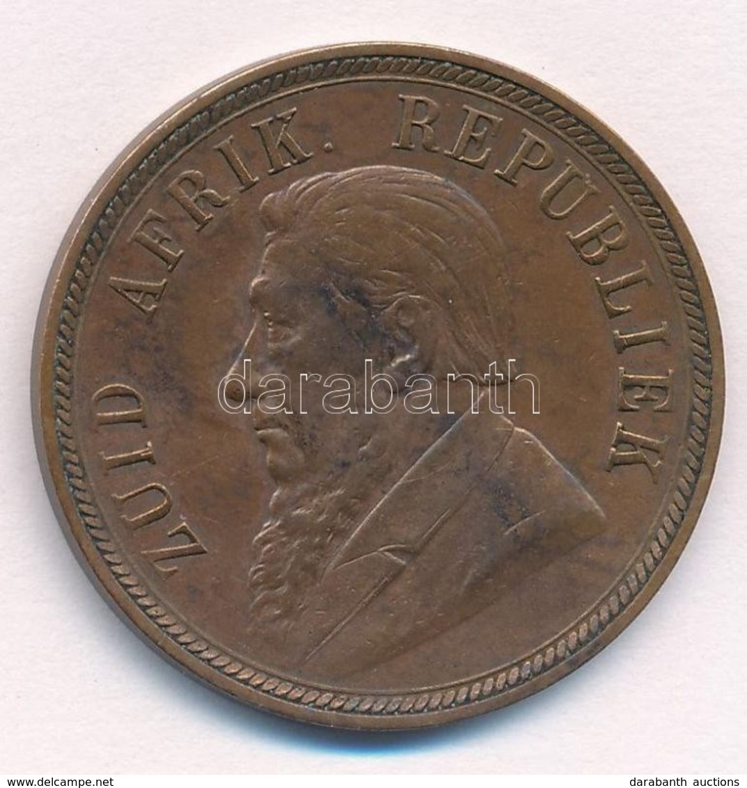 Dél-Afrika 1898. 1p Br T:2,2-
South Africa 1898. 1 Penny Br C:XF,VF
Krause KM#2 - Ohne Zuordnung