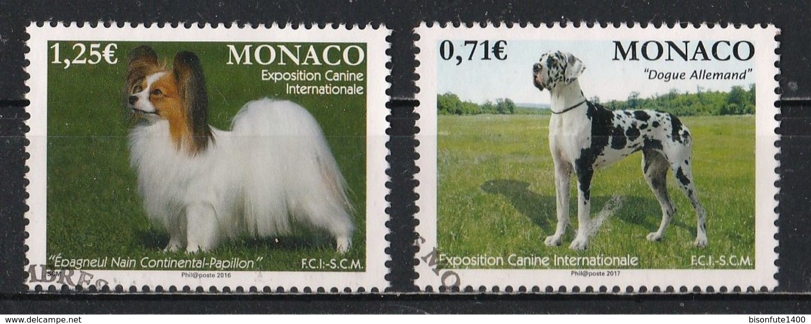 Monaco 2011 à 2017 : Timbres Yvert Et Tellier N° 2765 - 2816 - 2914 - 2963 - 3021 Et 3068 Oblitérés. - Oblitérés