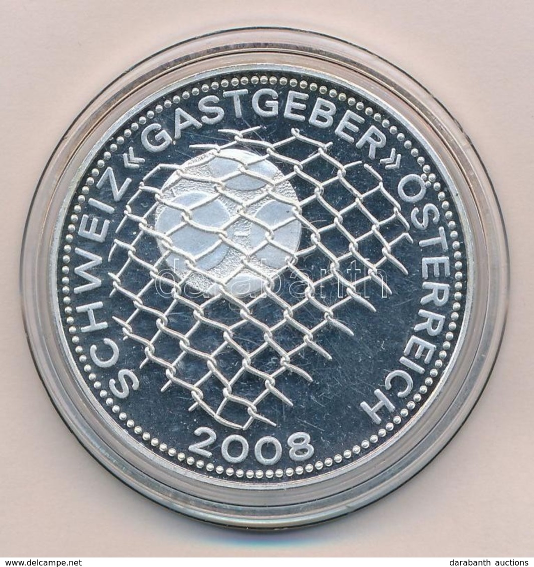 2007. 'Schweiz - Gastgeber - Österreich 2008.' Cu-Ni-Zn Emlékérme (33mm) T:PP
2007. 'Schweiz - Gastgeber - Österreich 20 - Ohne Zuordnung
