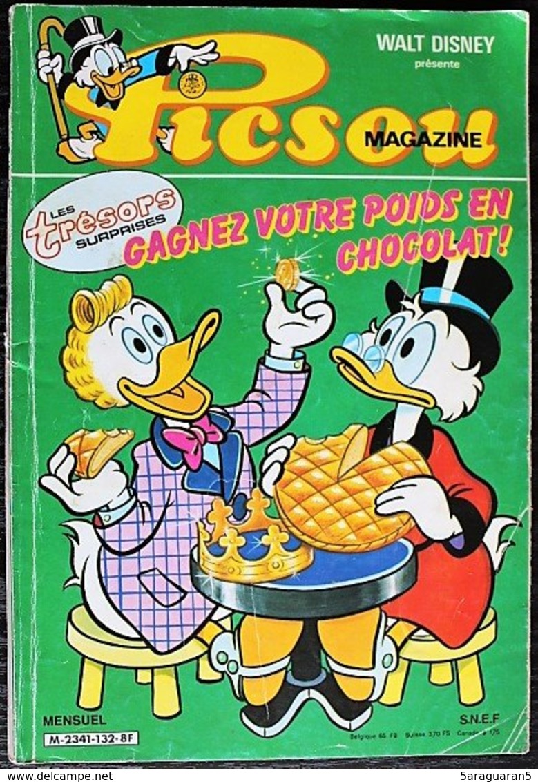 BD PICSOU MAGAZINE - N° 132 - 02/1983 - Picsou Magazine