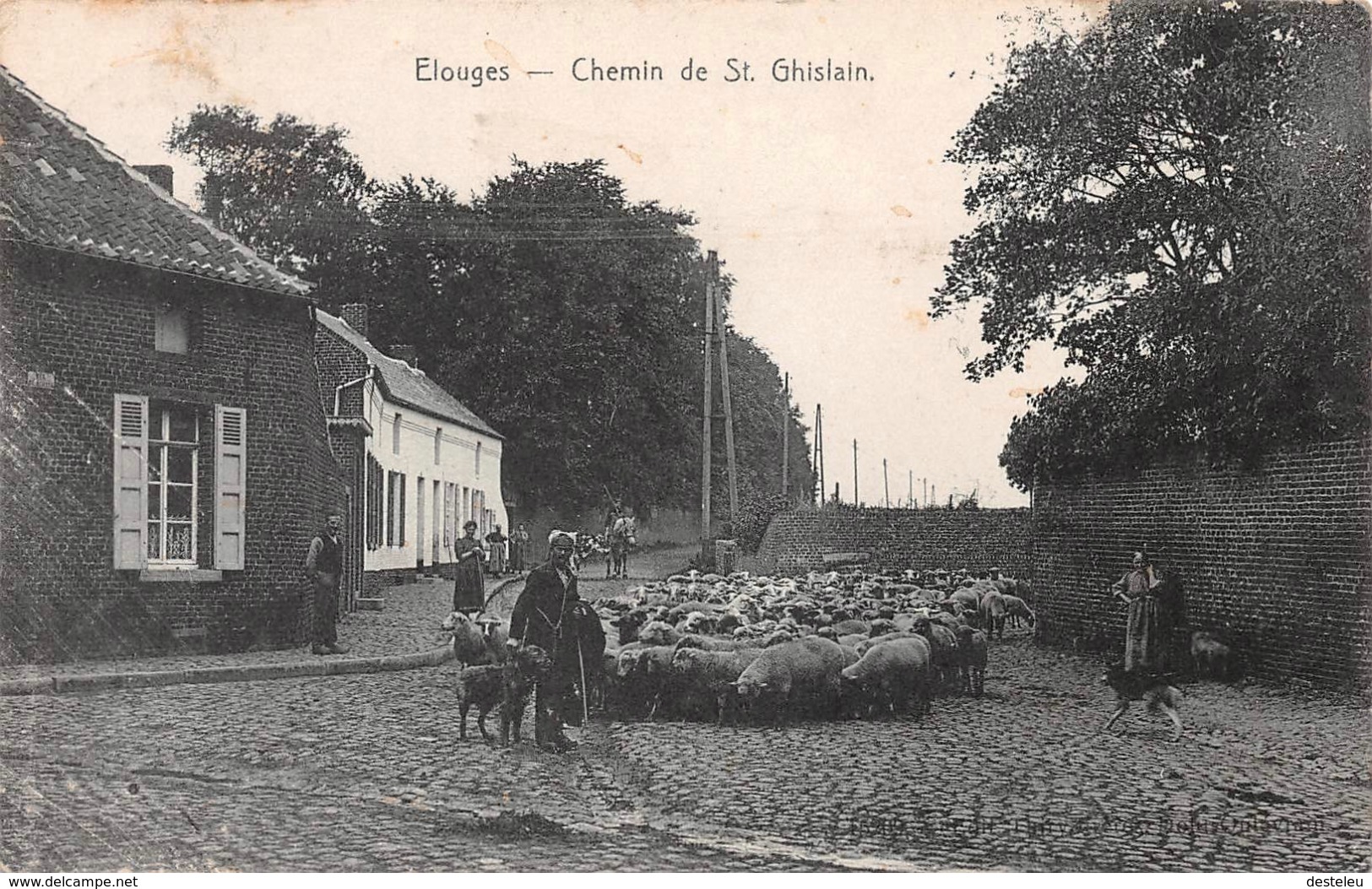 Chemin De St Ghislain - Élouges - Dour