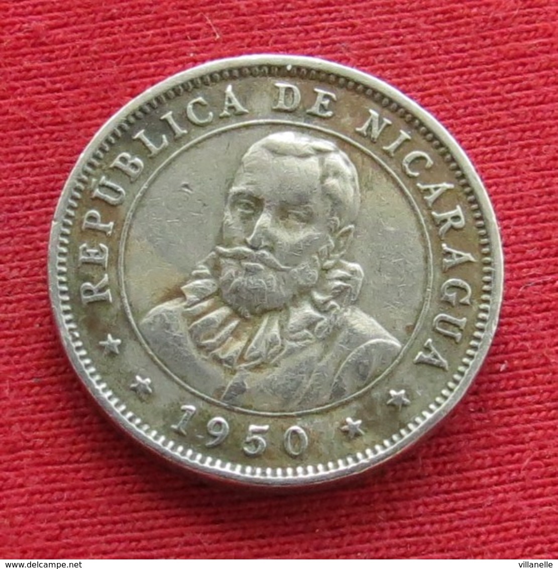 Nicaragua 10 Centavos 1950 KM# 17.1 - Nicaragua