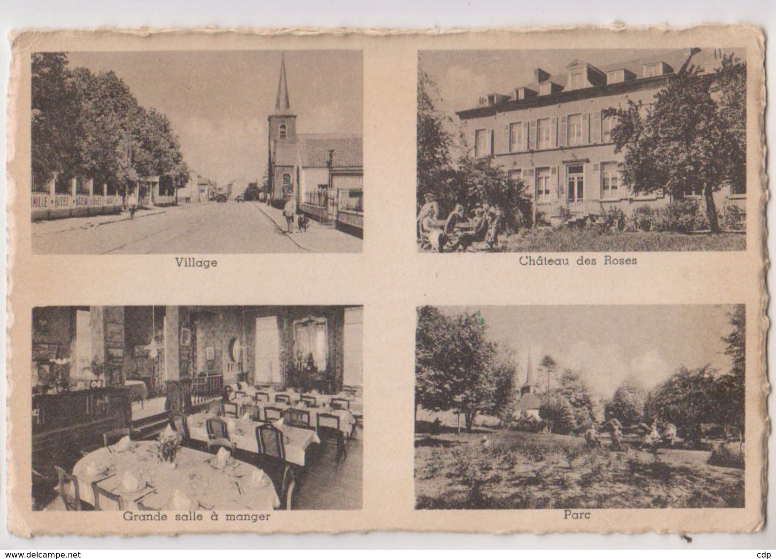 Cpa Gistoux  Hotel  1945 - Chaumont-Gistoux