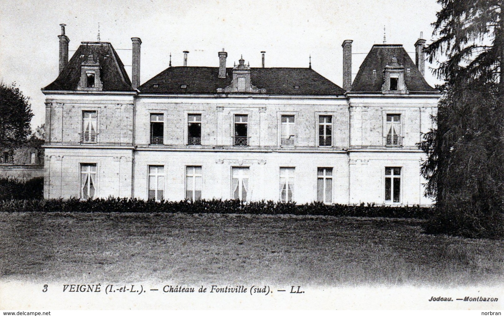 VEIGNE - Indre Et Loire - 37 - Château De Fontiville - A09 - Other & Unclassified