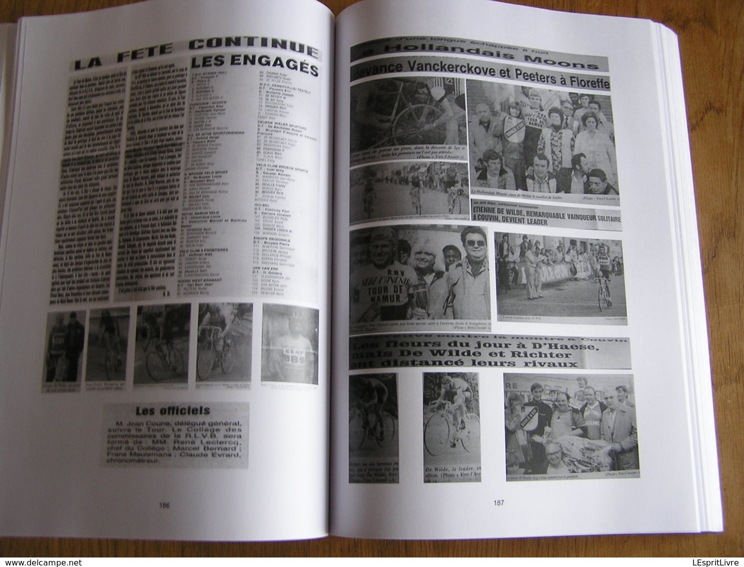 LES 60 EDITIONS DU TOUR CYCLISTE DE LA PROVINCE DE NAMUR Régionalisme Course Sport Cyclisme Vélo Belgique Coureur