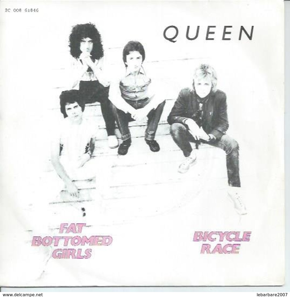 45 Tours SP -  QUEEN  - EMI 61846   " BICYCLE RACE " + 1 - Other - English Music