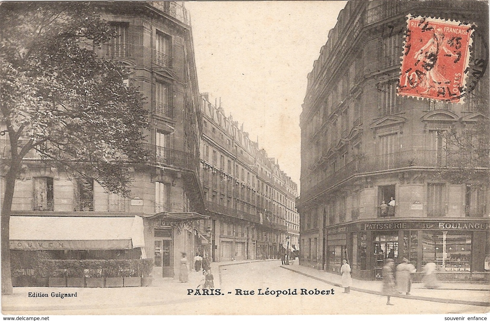 CPA Paris Rue Léopold Robert 75 Paris - Arrondissement: 14