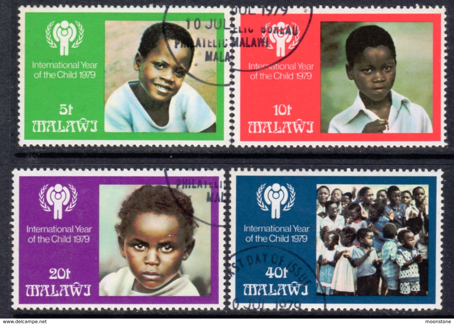 Malawi 1979 International Year Of The Child Set Of 4, Used, SG 602/5 (BA2) - Malawi (1964-...)