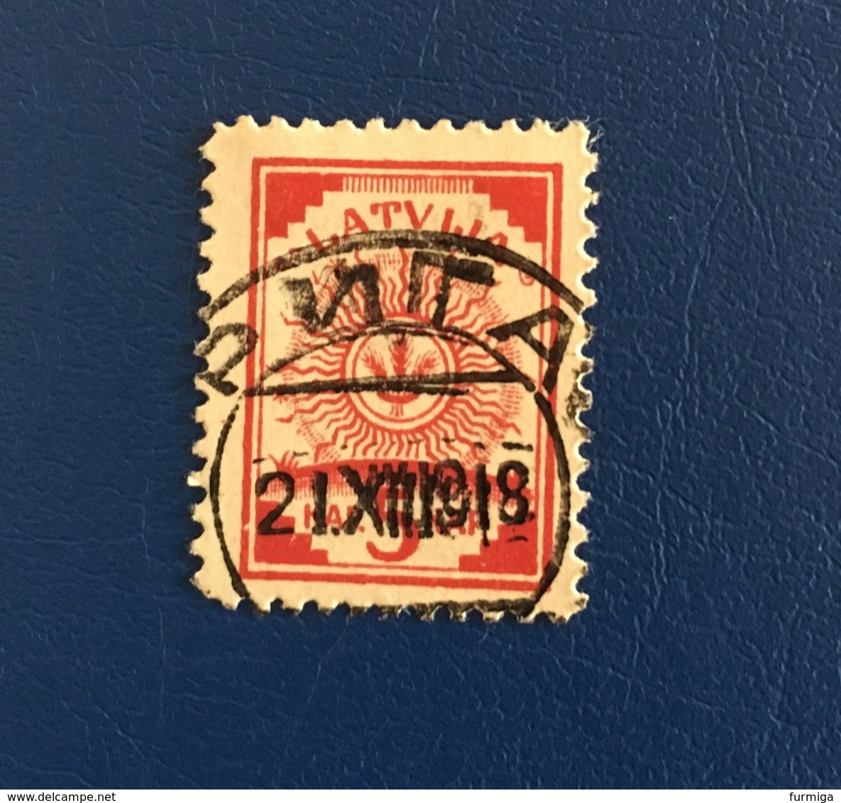 Lettland 1918 1 I, Gestempelt - Used - Lettonie