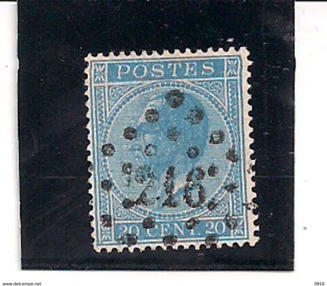 18-LP216-LICHTERVELDE-PERFECTE TANDING - 1865-1866 Linksprofil