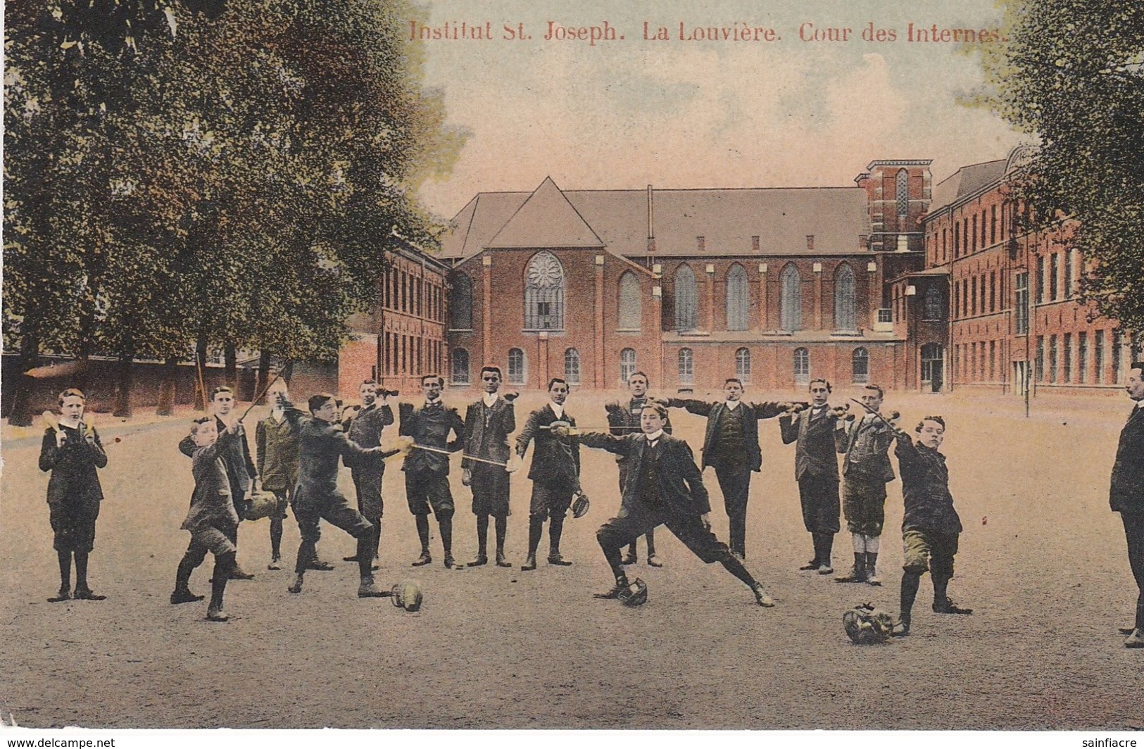 LA LOUVIERE INSTITUT St. JOSEPH " L'ESCRIME " - La Louvière