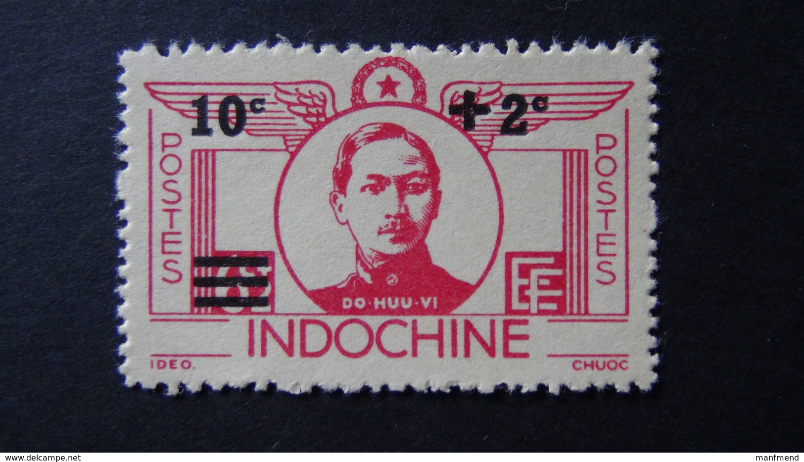 French Indochina - 1944 - Yt:FR-IC 276, Mi:FR-IC 330* - Look Scan - Unused Stamps