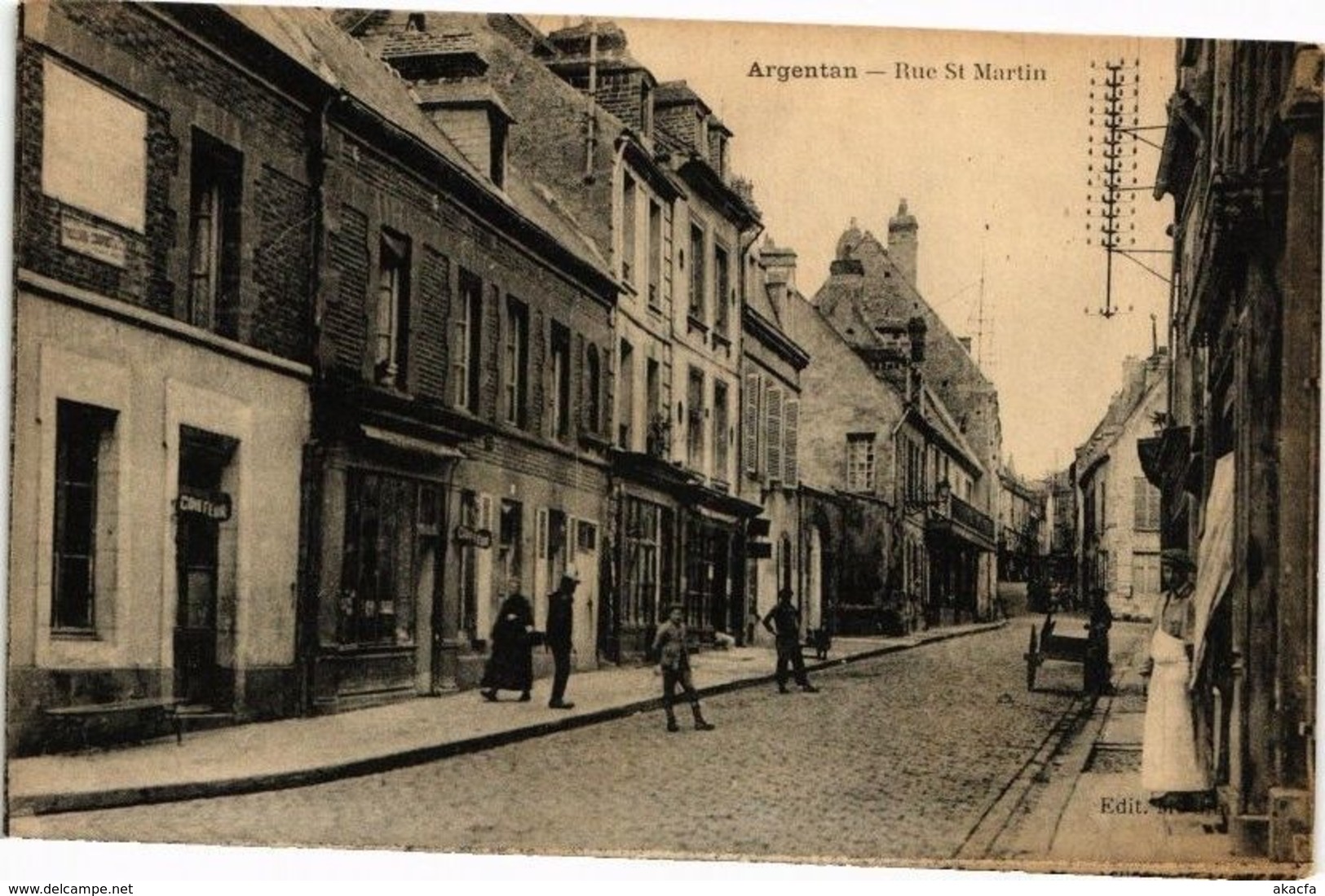 CPA ARGENTAN-Rue St-MARTIN (29483) - Argentan