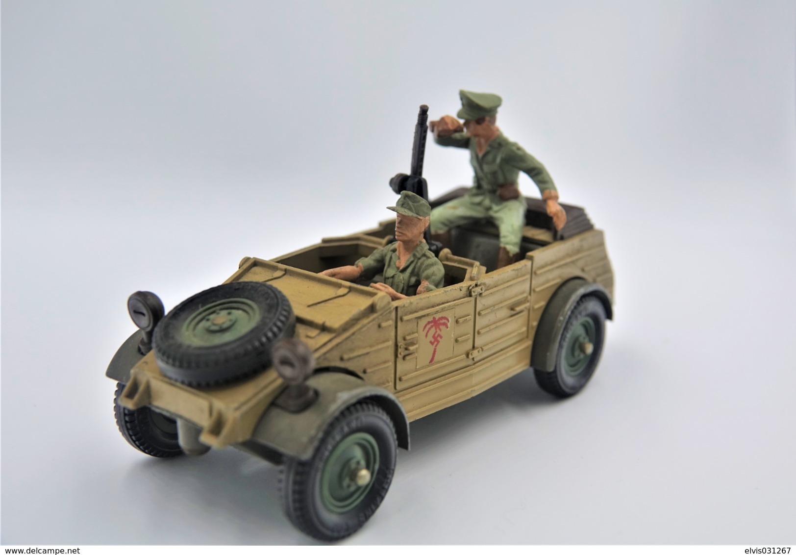 Britains Ltd, Deetail : GERMAN KUBELWAGEN AFFRIKA KORPS DAK 100% Complete, Made In England, *** - Britains