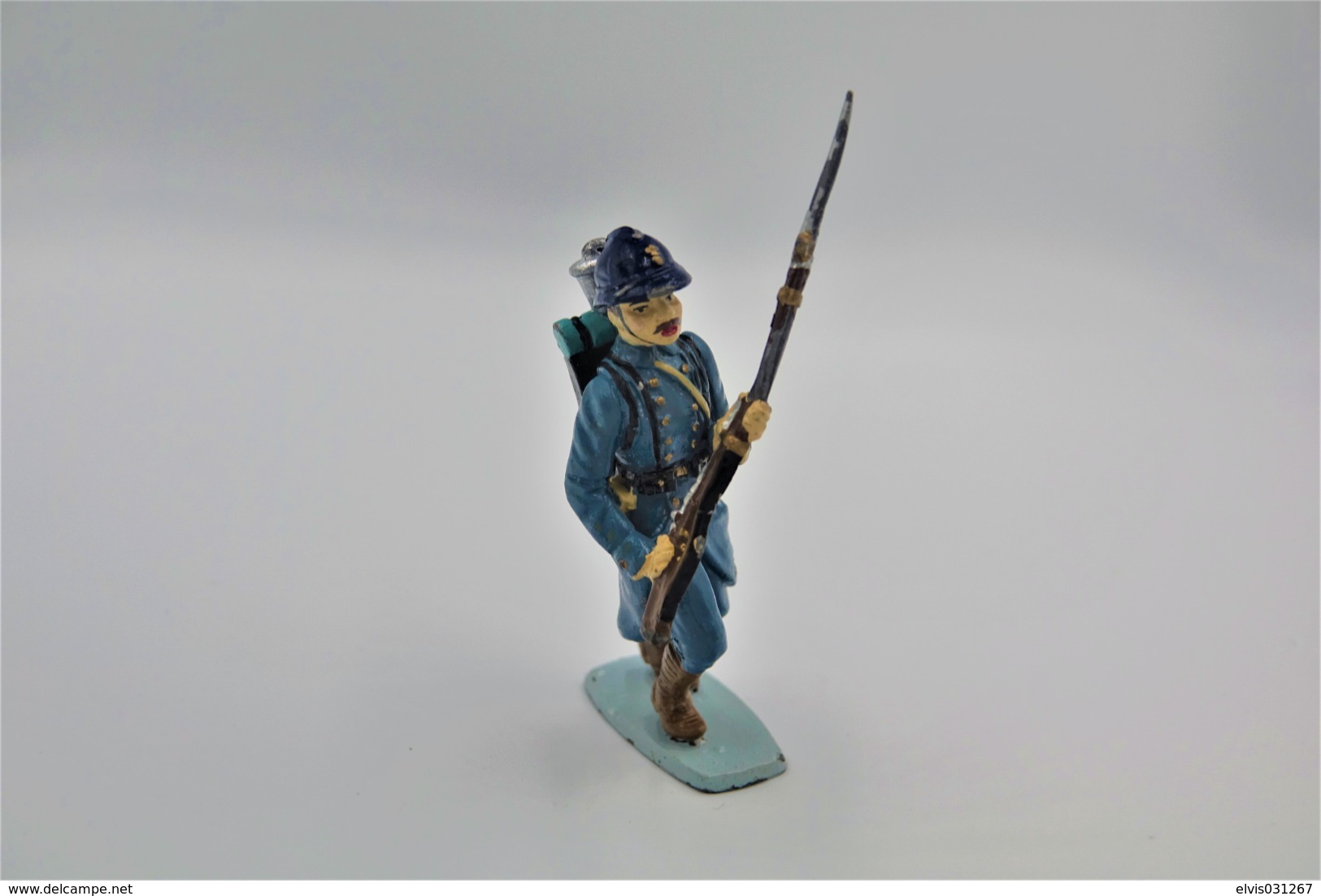 C.B.G. CBG Hachette, WW 1 French Soldier, Made In France , Vintage, Lead - Figurines