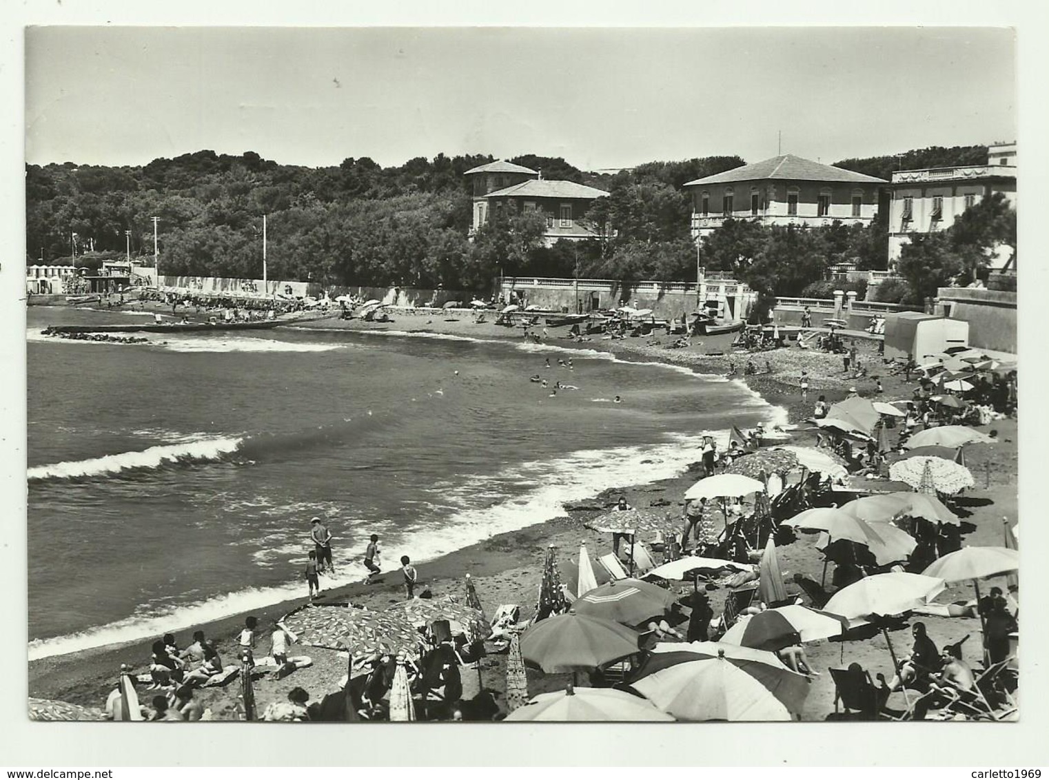 CALETTA DI CASTIGLIONCELLO - SPIAGGIA E KINDERHEIM LA CORALLINA   VIAGGIATA  FG - Livorno