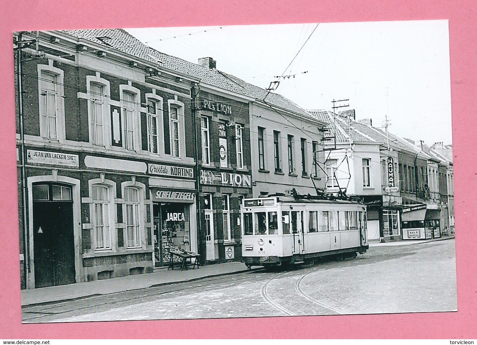 Foto Temse  Station = TRAM  Lijn  H   Hamme  Antwerpen - Autres & Non Classés