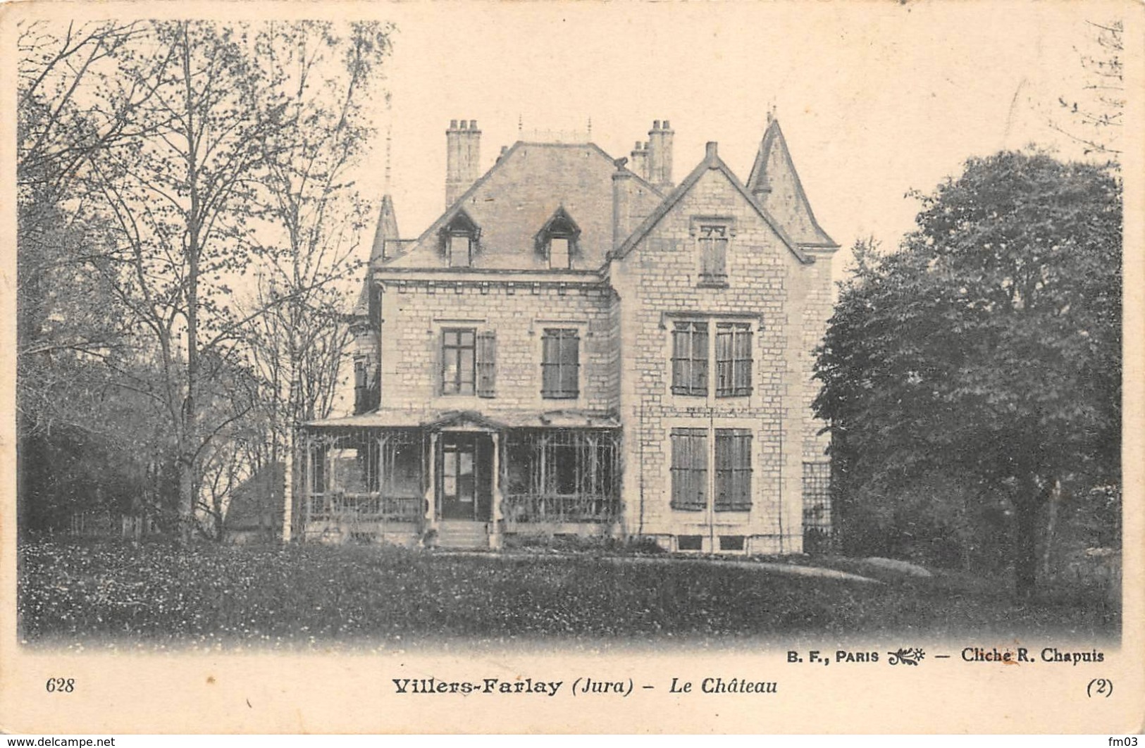 Villers Farlay Château BF 628 - Villers Farlay