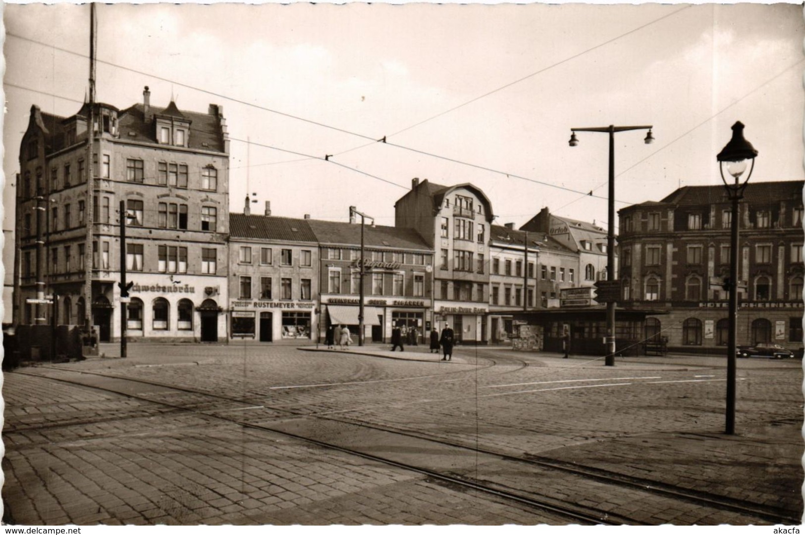 CPA AK Duisburg- Ruhrort- Friedrichsplatz GERMANY (901360) - Duisburg