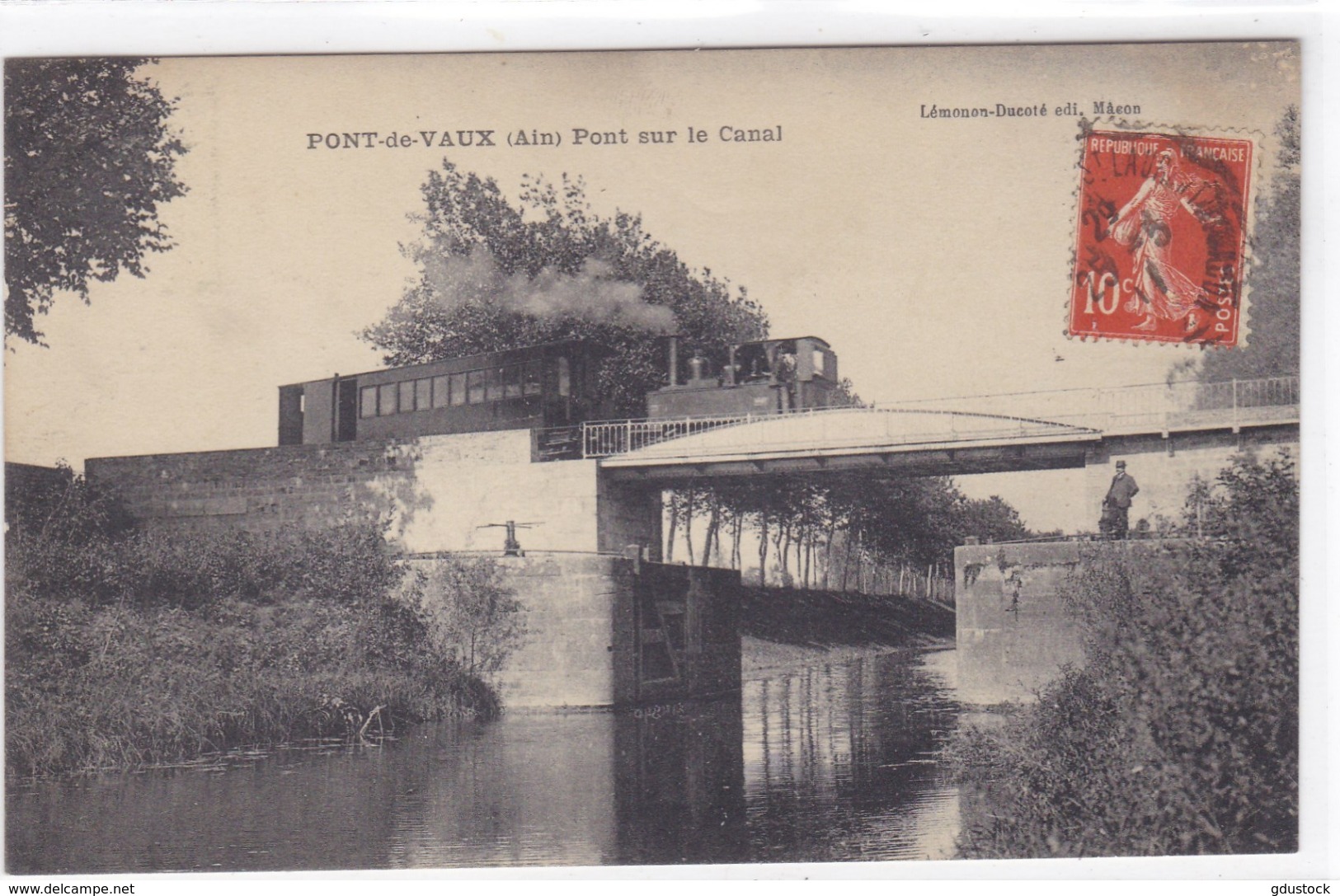 Ain - Pont-de-Vaux - Pont Sur Le Canal - Pont-de-Vaux