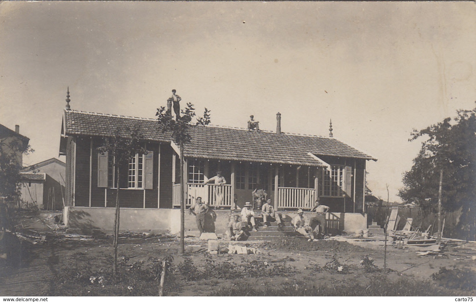 Photographie - Carte-photo - Construction Maison Logement - Fotografie