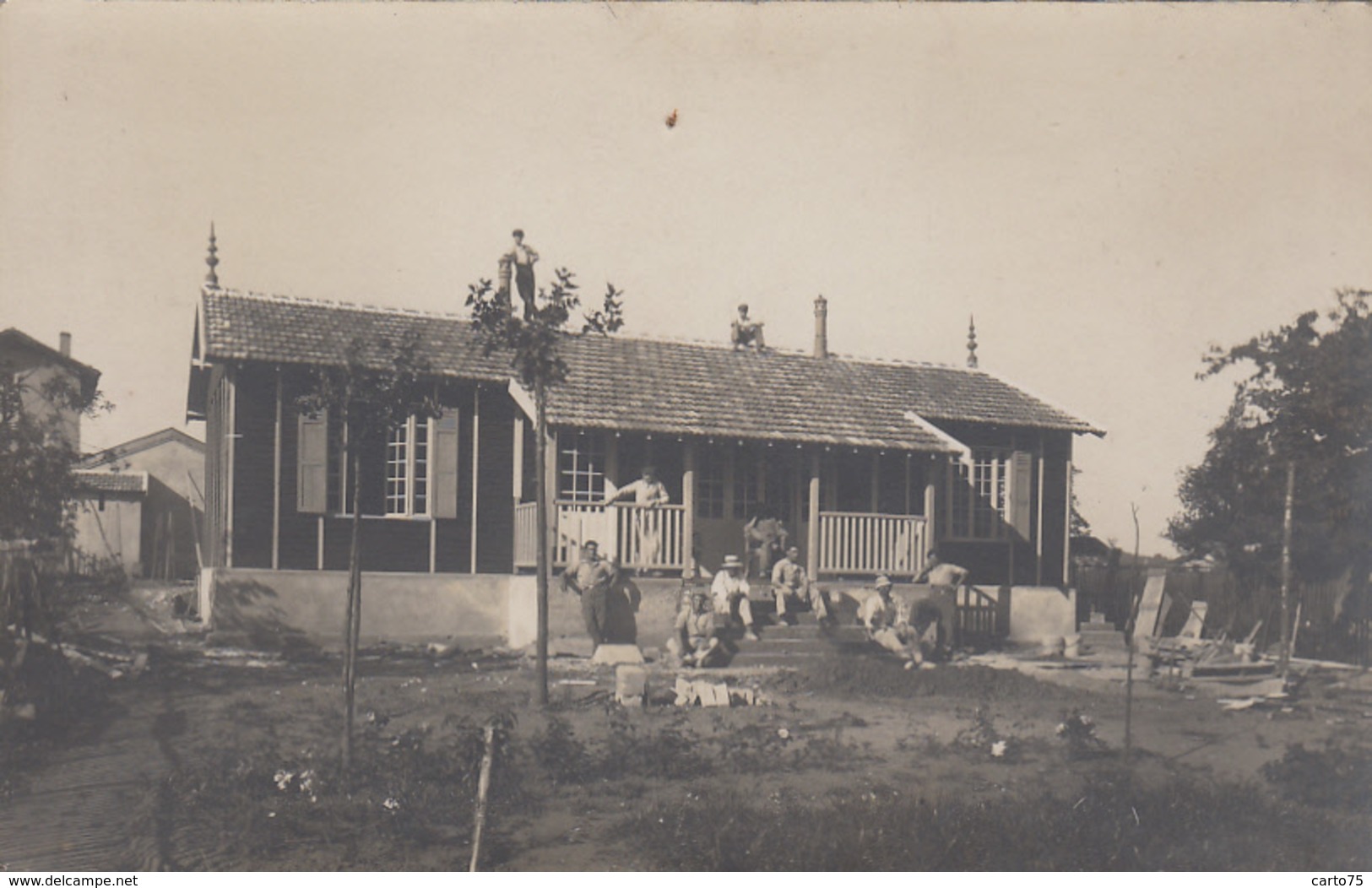 Photographie - Carte-photo - Construction Maison Logement - Fotografie