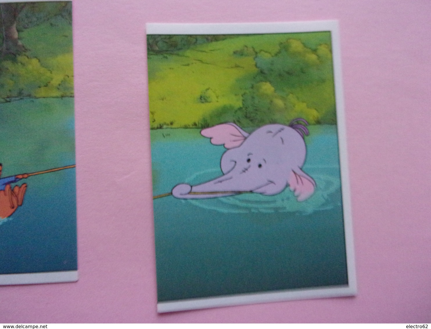 PANINI Winnie L'ourson Et L'éfélant Disney N°112 & 113 éléphant Elefant Elefante Elephant Kangourou Kanguru - Edizione Francese