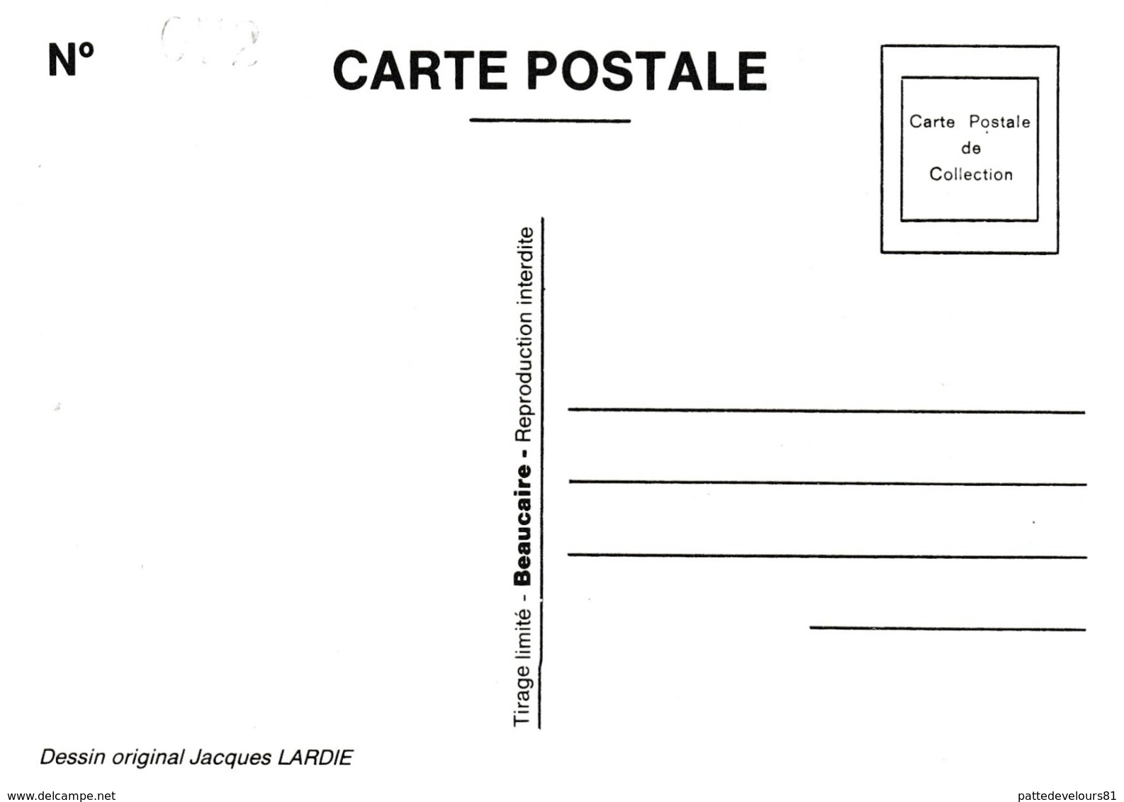 CPM Caricature Satirique Politique J. CHIRAC BARRE MITTERRAND FABIUS Tirage Limité Illustrateur 2 Scans - Satiriques