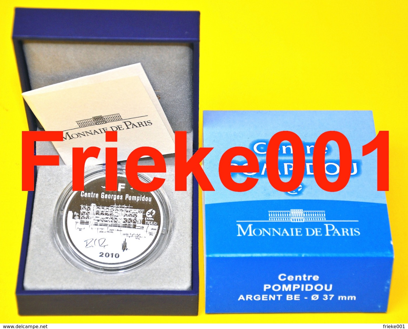 Frankrijk - France - 10 Euro 2010 Proof.(Centre Pompidou) - France