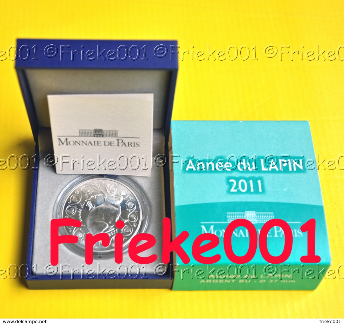 Frankrijk - France - 5 Euro 2011 Bu.(Jaar Van Het Konijn) - France