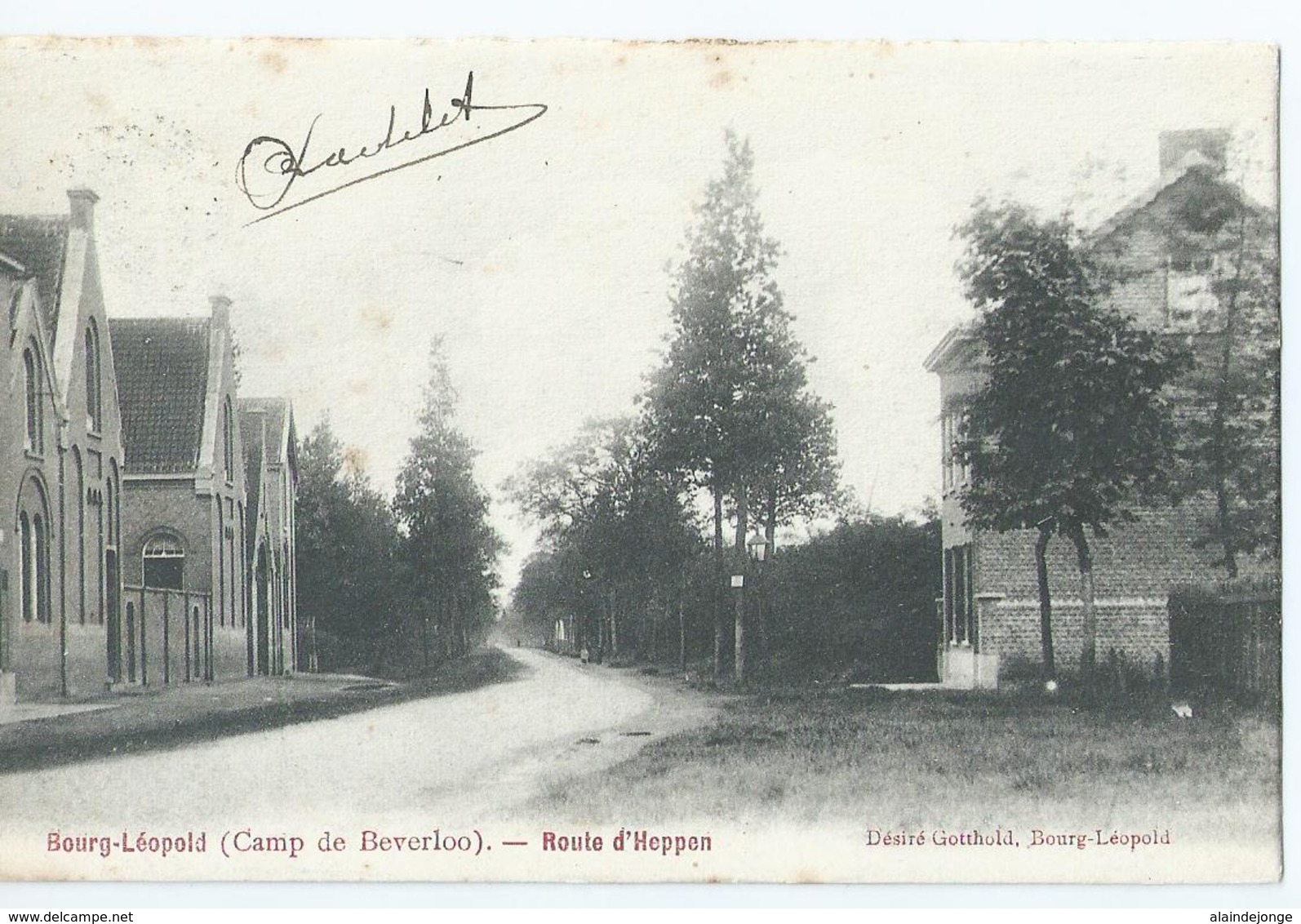 Bourg-Leopold  (Camp De Beverloo) Route D'Heppen - Desiré Gotthold - Leopoldsburg (Kamp Van Beverloo)