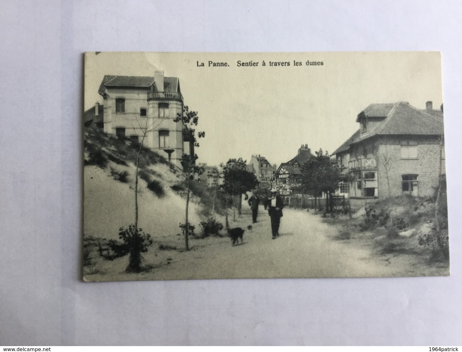 DE PANNE  1914   LA PANNE  SENTIER A TRAVERS LES DUNES - De Panne