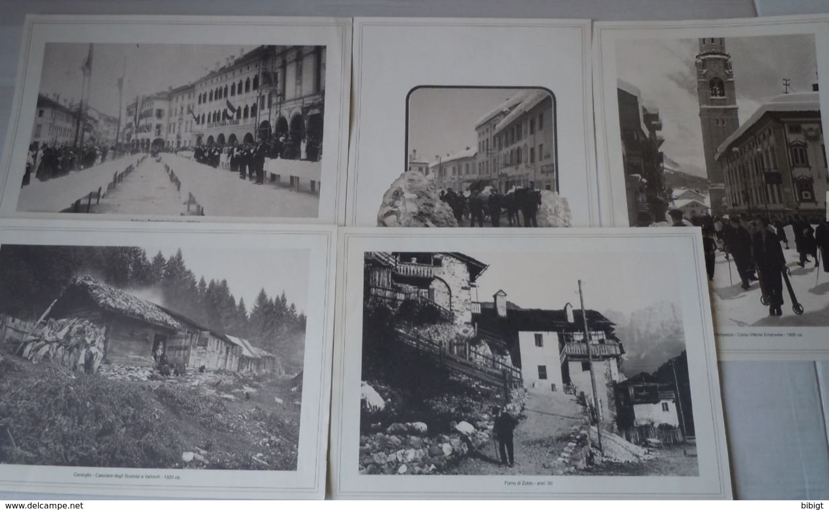 BELLUNO CANSIGLIO CADORE CORTINA SAPPADA CENCENIGHE17 RIPRODOZIONI FOTO IL GAZZETTINO ALINARI - Autres & Non Classés