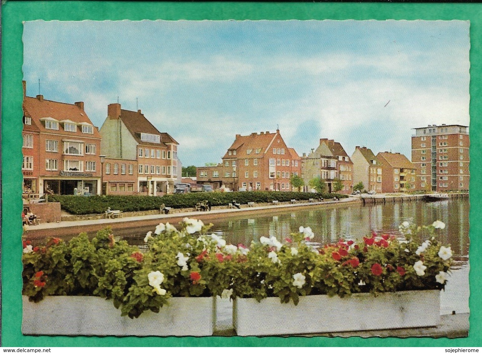 Emden Am Delft 2scans (geschrieben Briefmark) - Emden