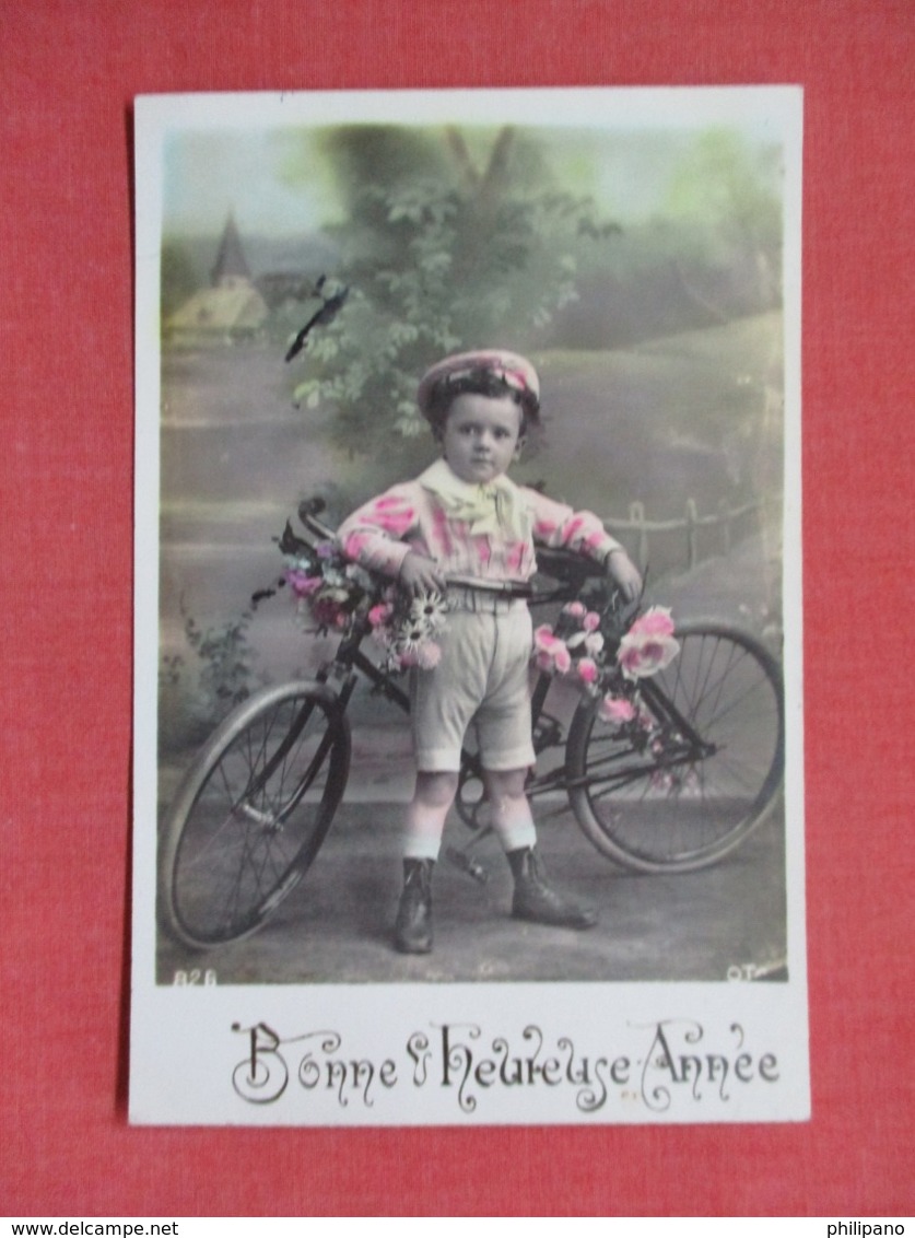 RPPC    Child With Bicycle       Ref 3640 - Other & Unclassified
