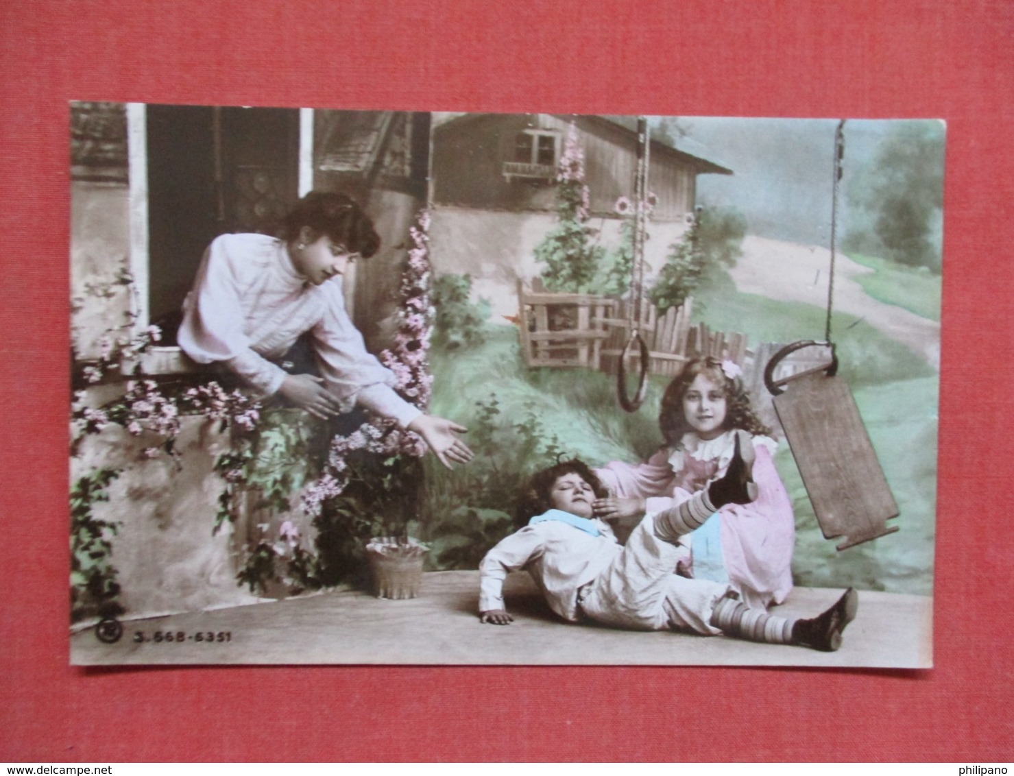 RPPC    Child Fell Off Swing      Ref 3640 - Other & Unclassified