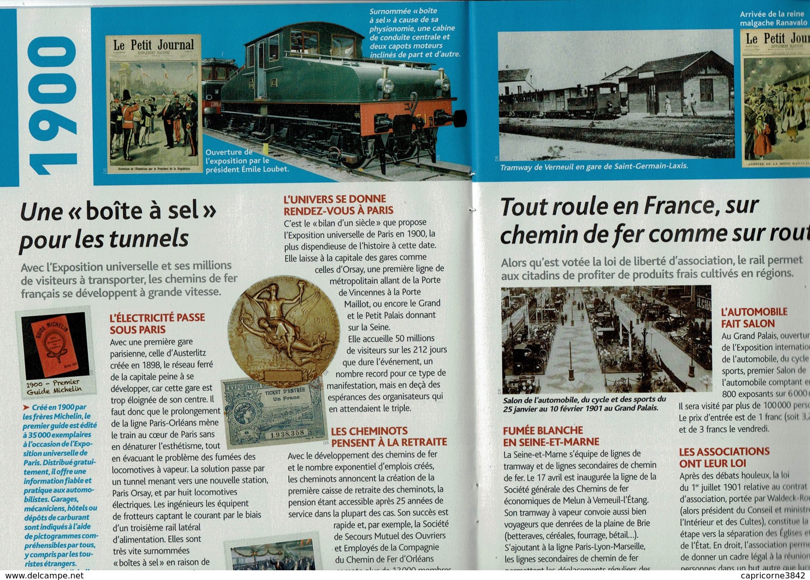 Collector De Fédération Des Retraités Des Chemins De Fer + Livret De L'Histoire Du Transport Ferroviaire De 1900 à 1917 - Collectors