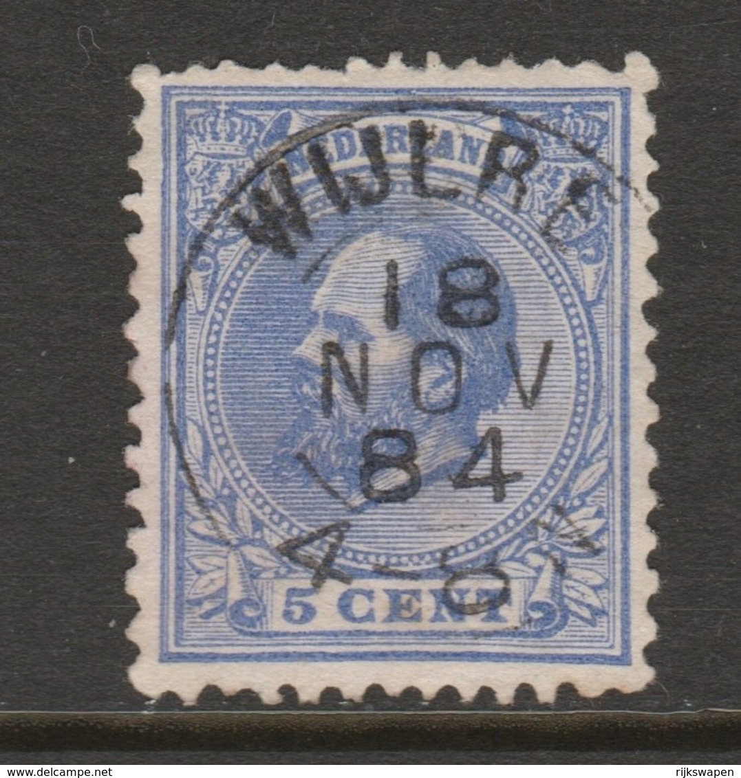 Kleinrond  Wijlre Op Nr.19  Willem III  CW. 17,80 - Used Stamps