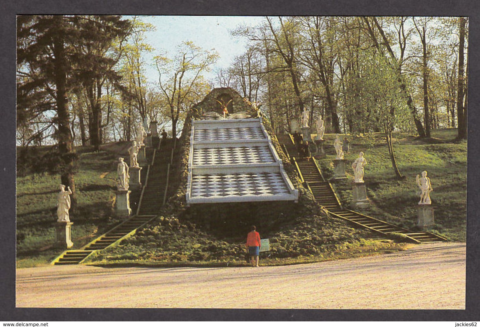 90540/ CHATEAUX, Russie, Peterhof, Cascade Du Jeu D'échecs - Castles