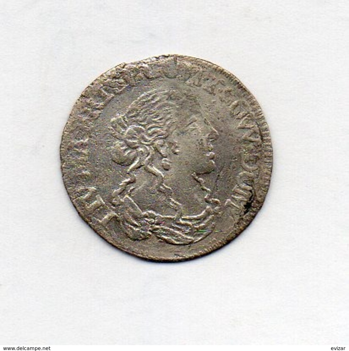 FRANCE, 1/12 Ecu, 1666, Silver, KM #199.14(?) - Altri & Non Classificati