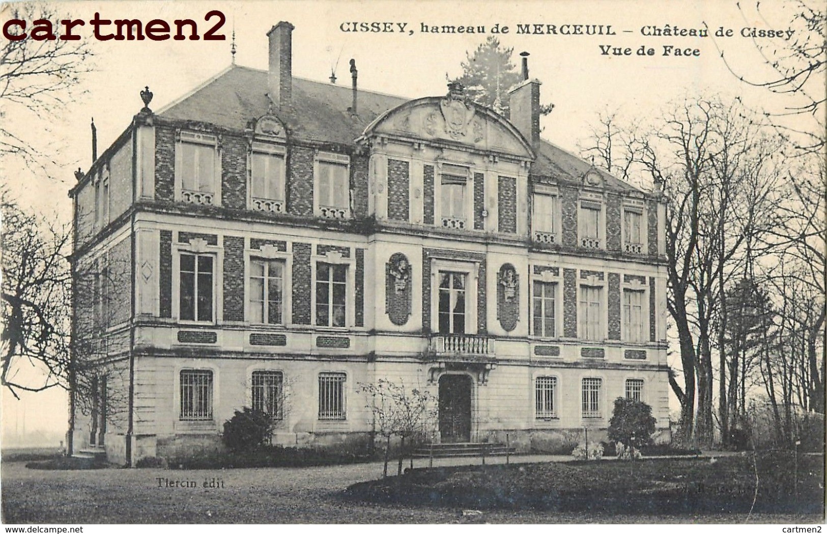 CISSEY HAMEAU DE MERCEUIL CHATEAU  VUE DE FACE 71 - Altri & Non Classificati