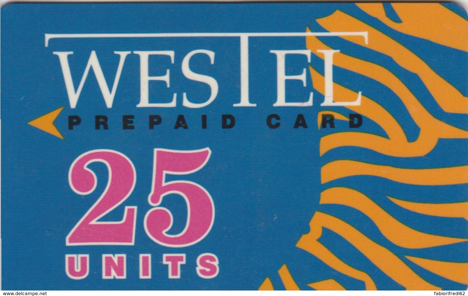 PREPAID PHONE CARD-WESTEL-GHANA (E48.11.1 - Ghana