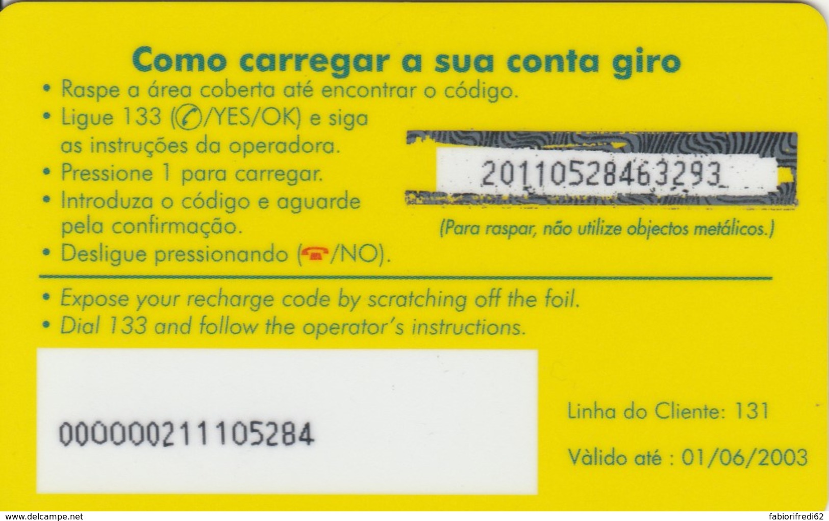 PREPAID PHONE CARD-MOZAMBICO (E48.12.5 - Moçambique