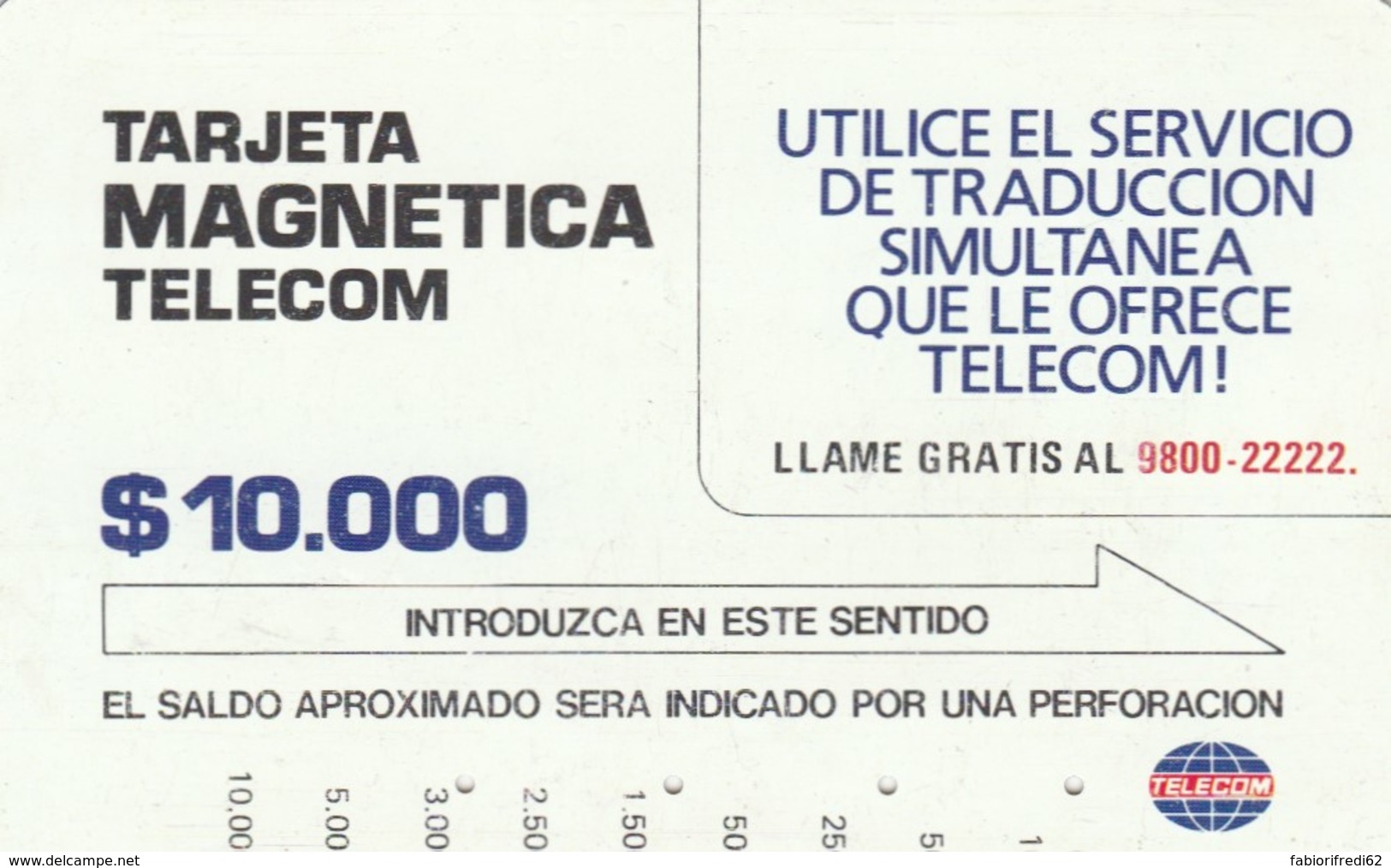 PHONE CARD-COLOMBIA (E48.13.1 - Colombia