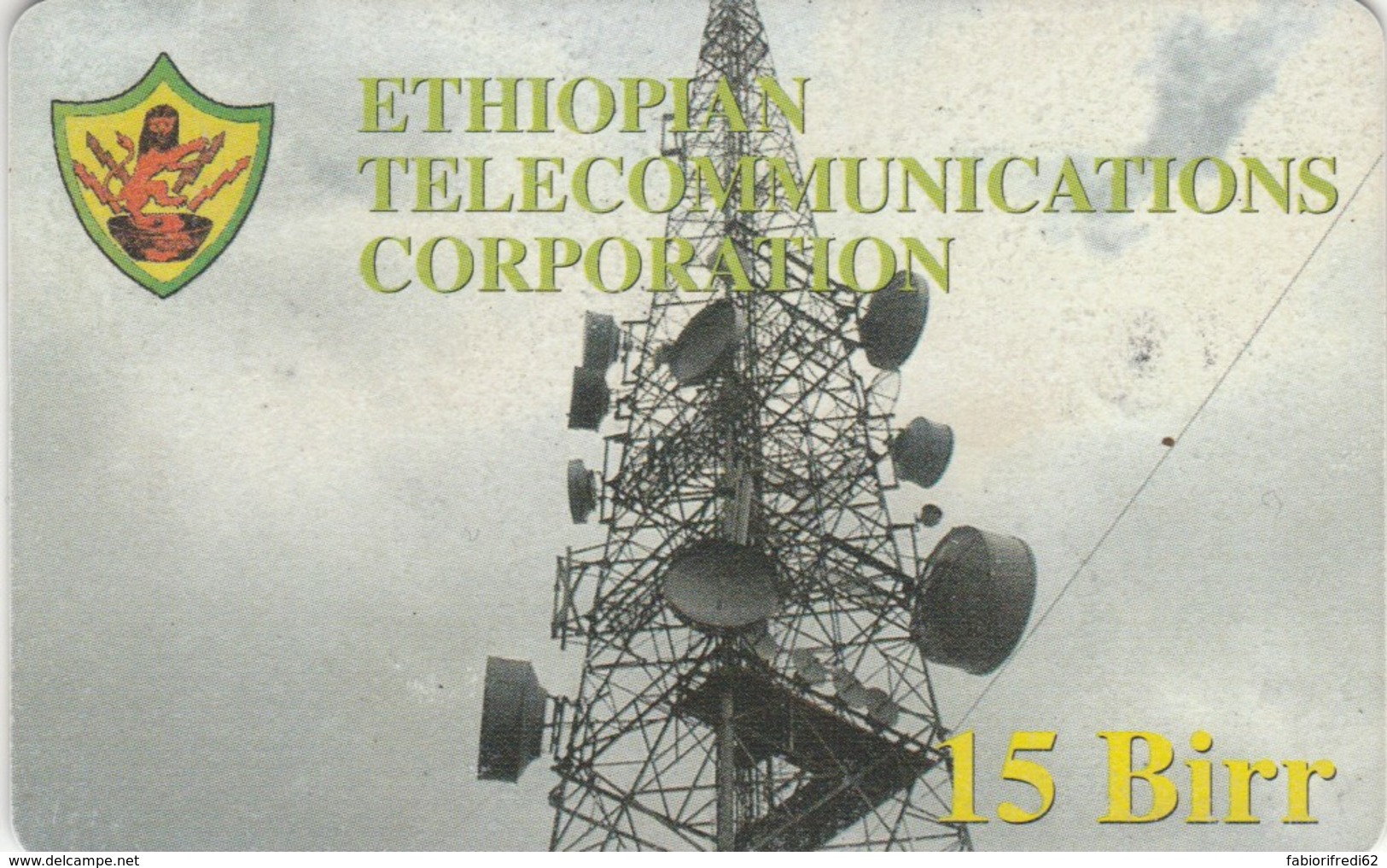 PHONE CARD-ETIOPIA (E48.17.2 - Aethiopien