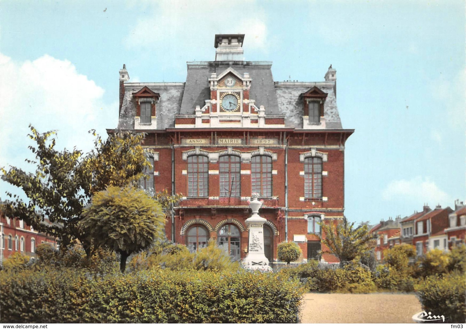 Hellemmes Lille Mairie Monument Aux Morts Commissariat - Andere & Zonder Classificatie