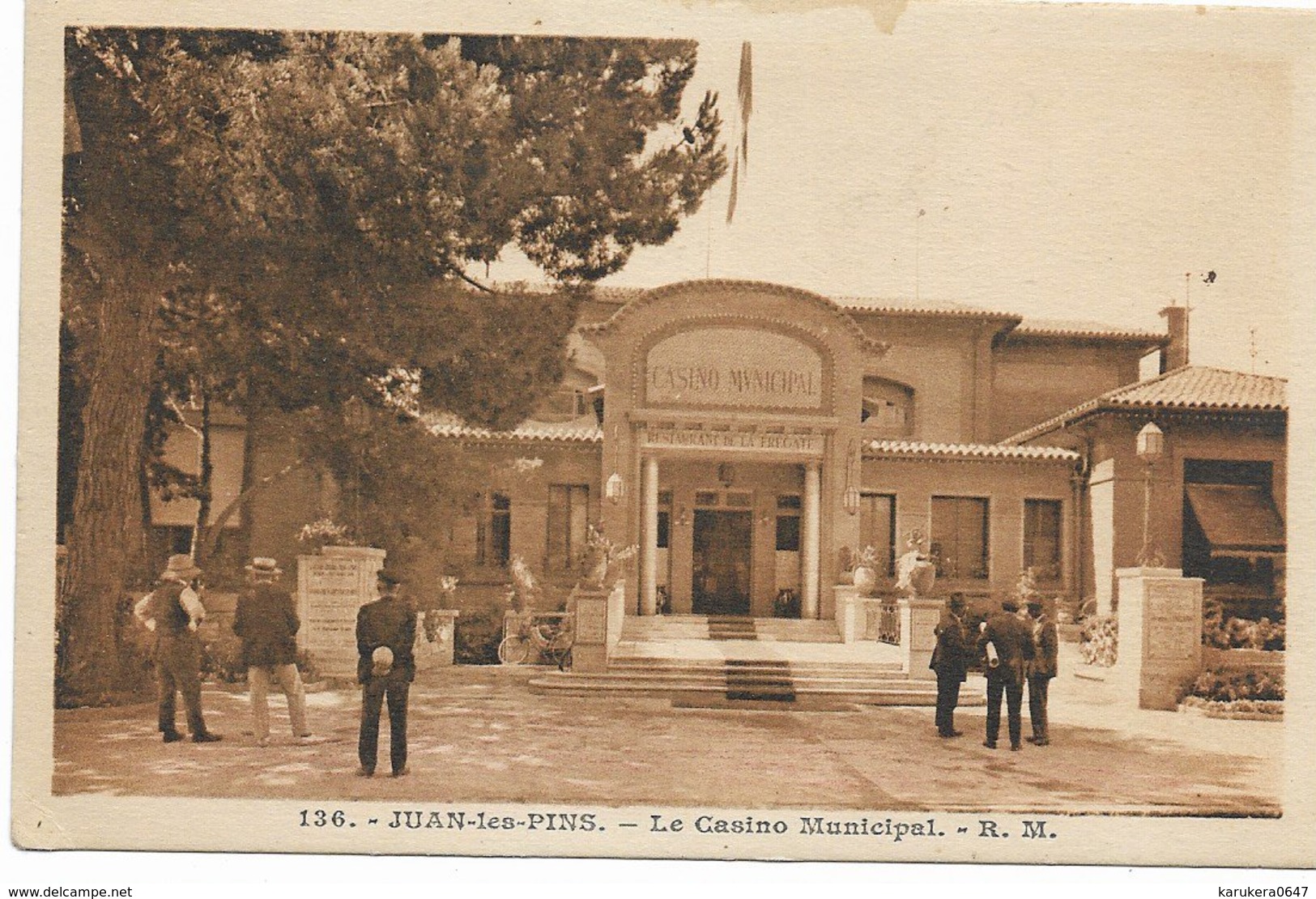 JUAN LES PINS LE CASINO MUNICIPAL  136 - Juan-les-Pins