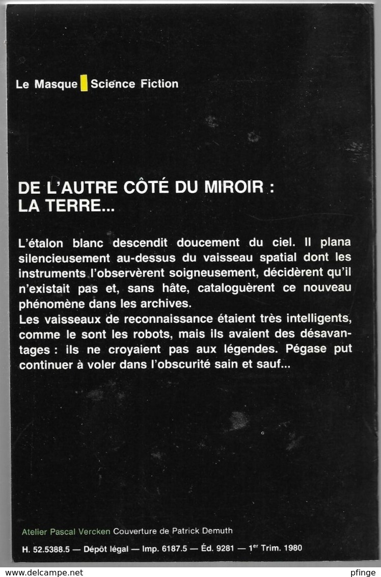 Le Monde D'Alice Par Sam Lundwall -- Le Masque Science Fiction N°104 - Le Masque SF