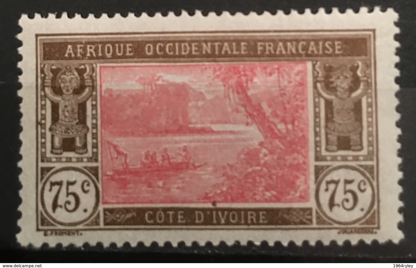 IVORY COAST - MH* - 1913 - # 67 - Ungebraucht