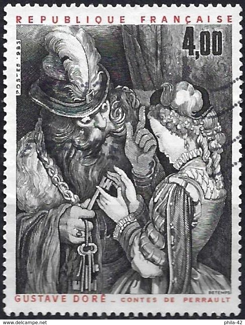 France 1983 - Mi 2406 - YT 2265 ( Work Of Gustave Dore : Tales Of Perrault ) - Used Stamps